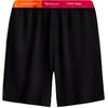 Comfortable Home Shorts With Colorful Waistband Men Shorts Space-Black NM2422-UB1