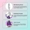 Copper Powerful Purple Dragon Pendants Charms Fits Genuine Charms Bracelet Women DoItYourself Jewellery Gifts
