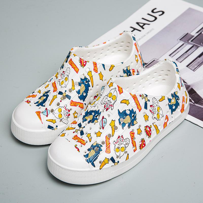 LUCHI Atmungsaktive Cartoon-Wassersandalen für Kinder im Sommer – Unisex-Outdoor-Schuhe mit weicher Sohle