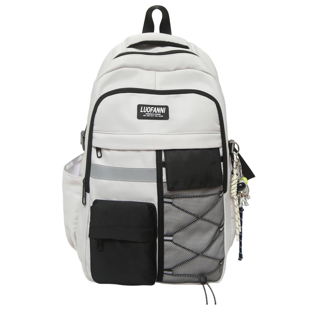 Senior High School Student Schoolbag Women's Large Capacity Travel Backpack Men's Campus Sports Backpack