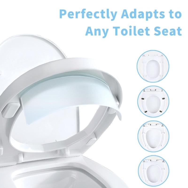 Toilet Splash Guard For Men Versatile PVC Modern Bathroom Accessory Kids Potty Training