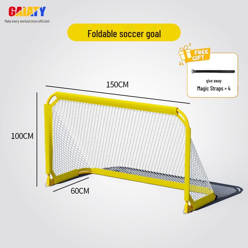Portable Foldable Football Goal for Kids - Outdoor and Kindergarten Futsal Match Net