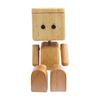 Handmade Shaking Feet Doll Wear Resist Cute Car Wood Ornaments with Clips Funny Wood Desktop Decor for Car Dashboard Decorations