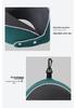 U-Shaped Memory Foam Travel Pillow with Foldable Neck Support, Breathable Design, and Optional Logo Printing.