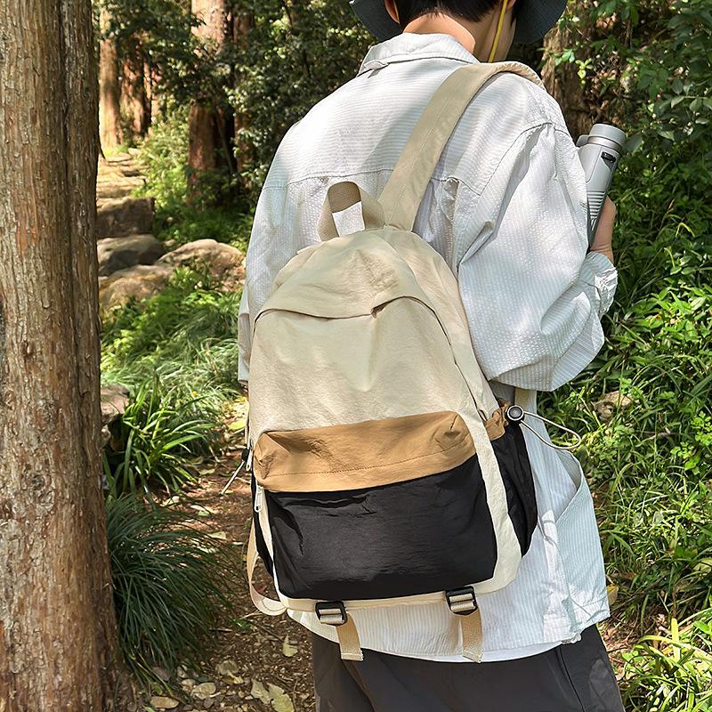 Schoolbag Japanese large-capacity color matching lightweight women's 1011 new junior high school high school student backpack commuter sports backpack