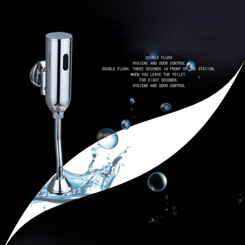 Intelligents Infrar Sensors Flush Valves for Toilets and Urinals Craft of Brass for Easy Installation In Public Space