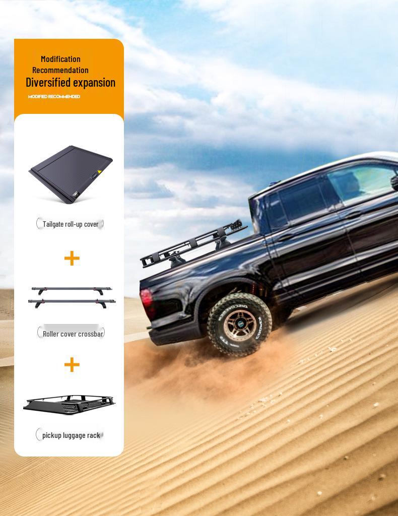 Multifunctional Expansion Crossbar for Great Wall Cannon, Raptor F150, Ranger Roll Bar Modification