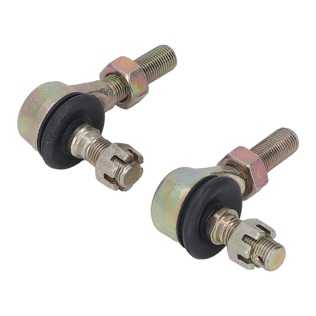 1 Pair M12 Ball Joint Steel Alloy Tie Rod End for 70cc 90cc 110cc 125cc 150cc 200cc 250cc ATV Quad 4 Wheeler