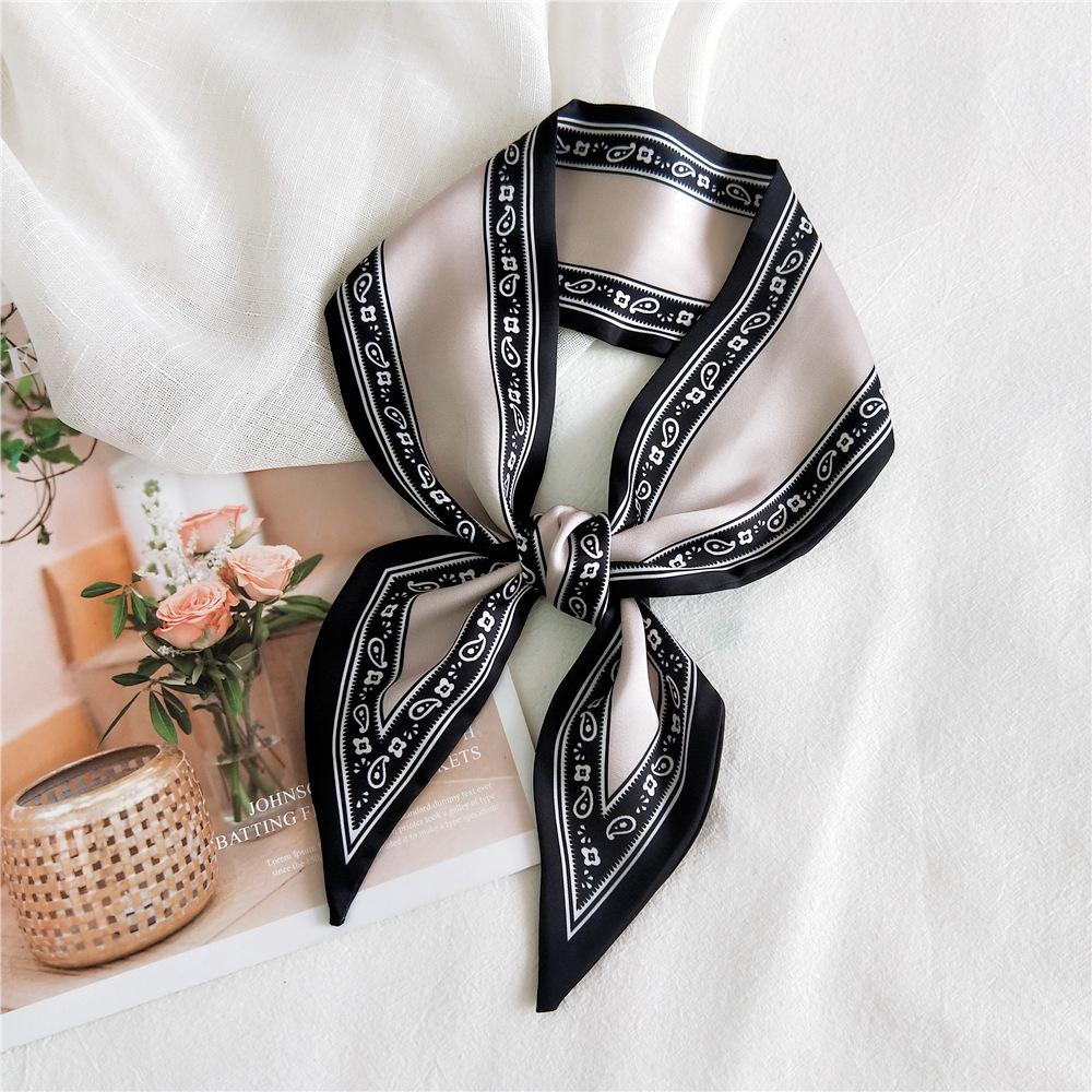 Neue Schals Seidenschals Damen Frühlings- und Herbstsaison Lange dekorative professionelle Schals Sommer Dünne Stile gepaart mit stilvollen Hemden