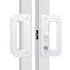 Aluminum Alloy Sliding Door Lock Double Sided Hook Lock Sliding Mechanism Door Handle  Balcony Door