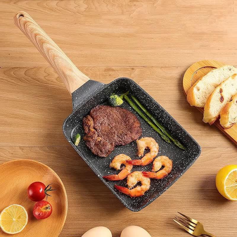 Quadratische Antihaft-Tamagoyaki-Pfanne