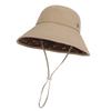 Sun Protection Wide Brim Fisherman Hat With Breathable Nylon For Outdoor Travel