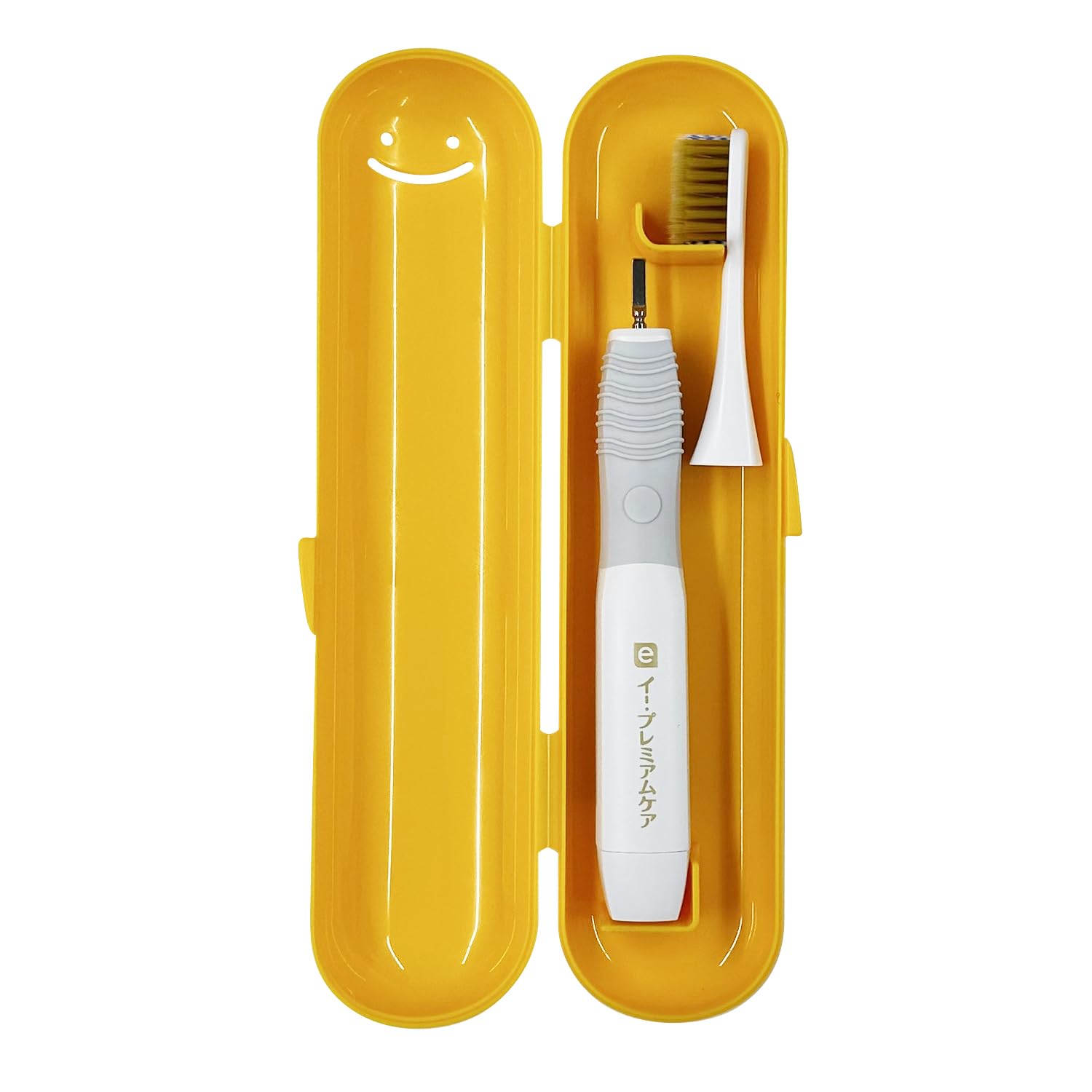 

Care Electric Toothbrush with Toothbrush Case Yellow E-Premium (Large)