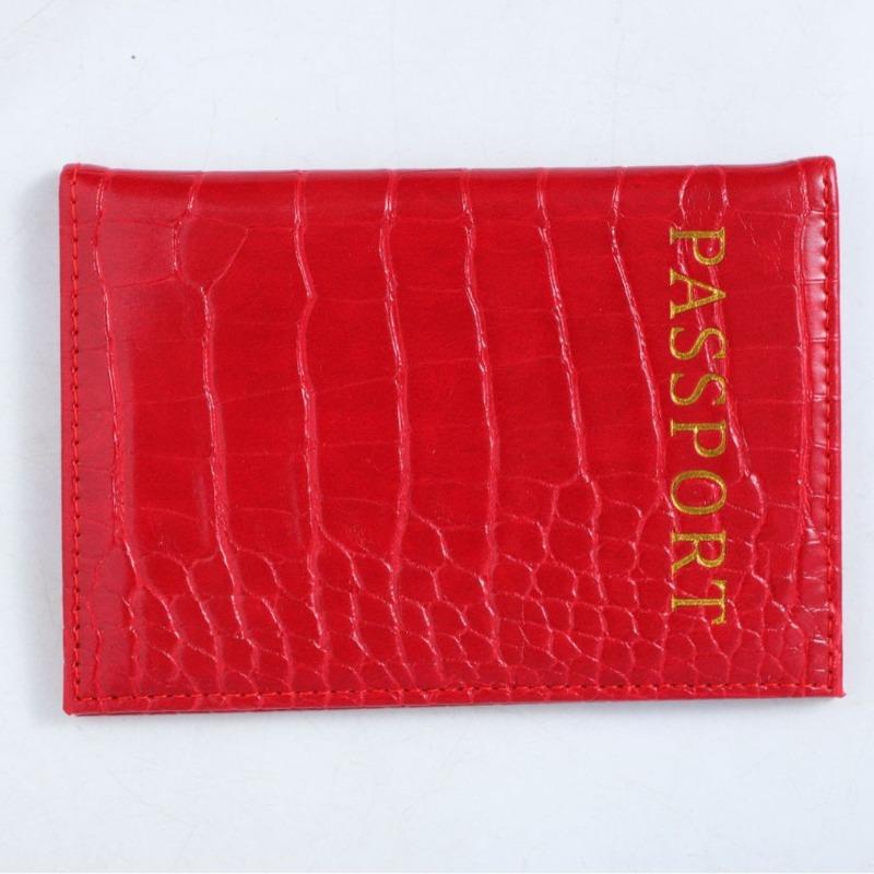 1 Stück Reisepass-Schutzhülle aus Pu-Leder, Dokumentenetui, Reisepass, Schutzhülle, Material, wasserdicht, für Frauen und Mädchen