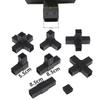 2/6/8/10/20Pcs Hexagonal 6 Through Plastic Fittings Abs Plastic Angle 22Mm Cross Square Pipe Fittings Pipe Angle Code