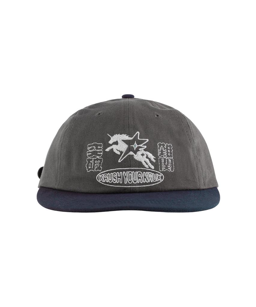 Keuleogsi Unicorn Star Two-Tone Ball Cap - Navy/Charcoal