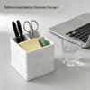 Silicone Bathroom Tray for Toothbrushes & Makeup Storage