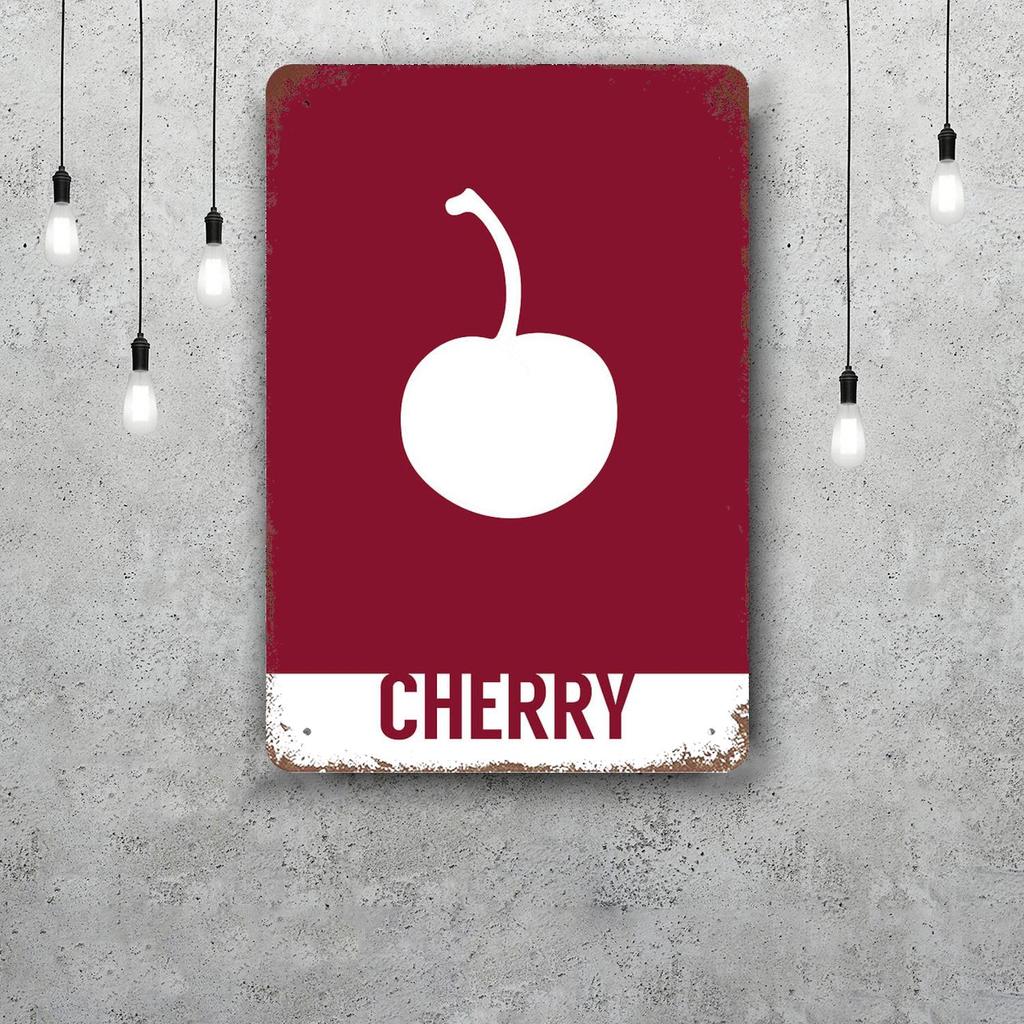 cherry Movie Funny Bar Metal Sign Retro Plaque Vintage Sign Alcohol Drinker Pub Club Man Cave Kitchen Wall Decoration