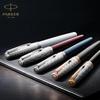 PARKER Parker Fountain Pen Sonnet Premium Metal & Black GT Fine 18K Gold Nib In Gift Box, Regular...