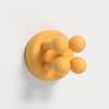 Storage Hook, Wall Mounted Shaver Holder, Toothbrush Holder, 6/1 Piece, Bathroom Non Flushing Silicone Hook, Shaver Holder