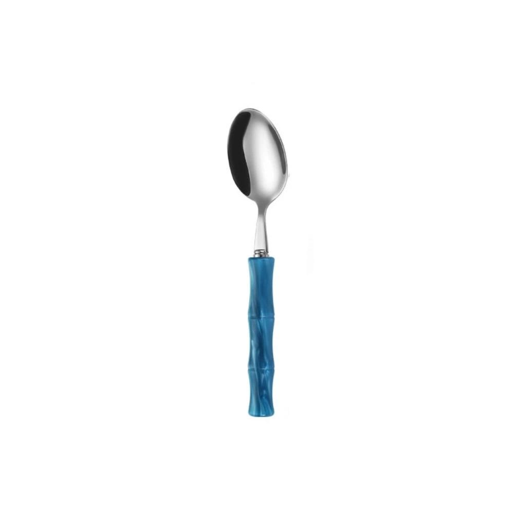 Bamboo Shape Handle Fork and Spoon 304 Stainless Steel Bamboo Handle Cutlery Home Kitchen