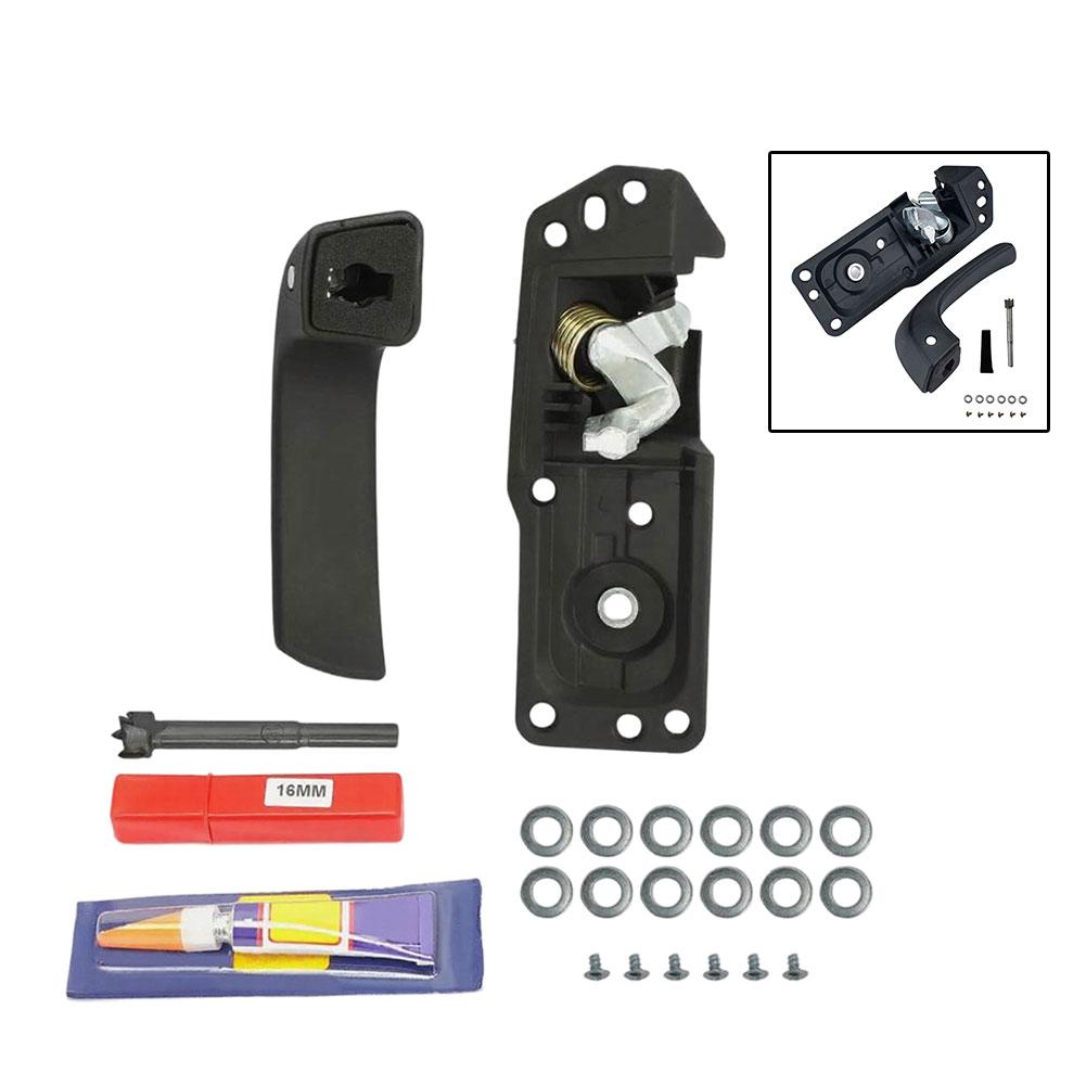 Interior Door Handle Kit for Chevrolet and For Sierra 2007-2014 RH Driver Side Front or Rear Installation Ready