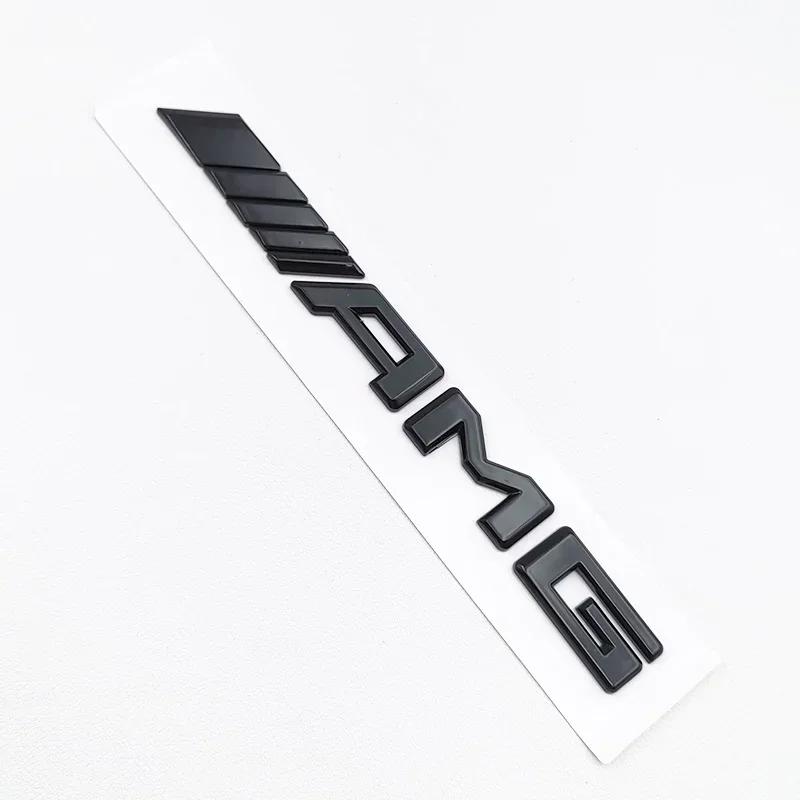 

Car Sticker 3D ABS Black Logo GLB35 Letters Turbo 4matic Emblem AMG Badge Car Rear Star Sticker For Mercedes Benz GLB35 AMG X247