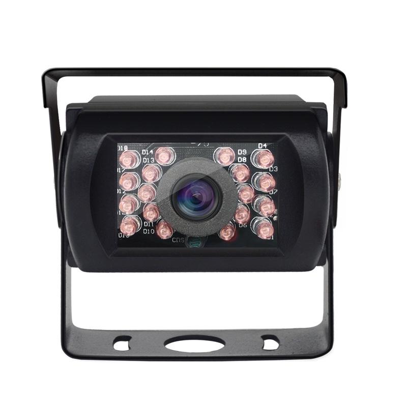 Car Rear View IR Camera with Monitor for Truck/Trailer Parking 7" LCD Color Rear View Monitor HD Reversing 4-pin Connector