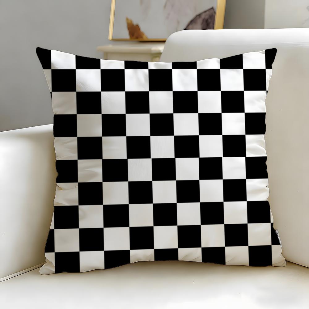 Cute Texture Cushion Cover Soft EasyWash Pillow Case Versatile for Couch Bed Travel and Office