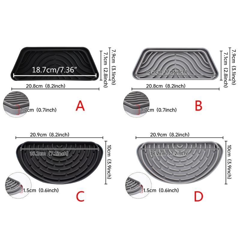 Food Grade Silicone Drip Tray Water Receiver Household Practical Tool Supplies for Drinking Water Dispenser Water