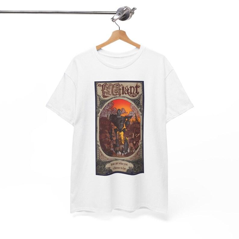 2026 Sommer Mode Trendiges T-Shirt Herren Damen Vintage Top Vintage Eisenriese Grafik T-Shirt _ Animiertes Roboter-T-Shirt Kurzarm Freizeitkleidung