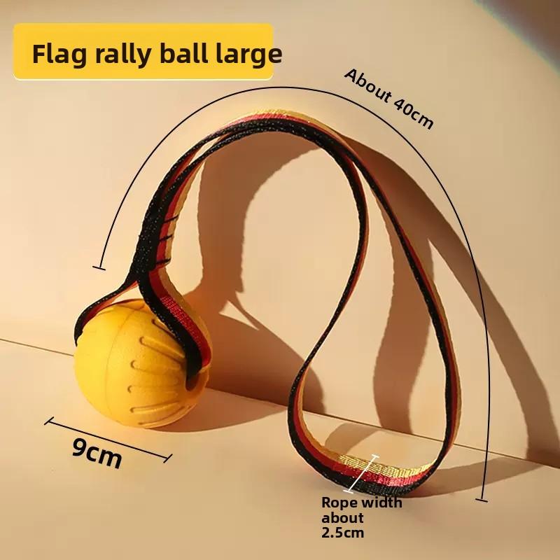 Foam Floating Dog Toys, Biting Ring Frisbee, Pet Toys, Outdoor Dog Training Rope Toy Balls