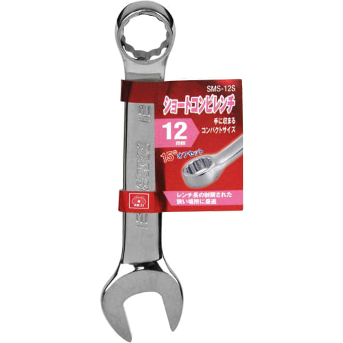 SK11 (SK11) Short combination wrench 12mm SMS-12S
