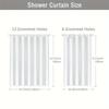 Vibrant Floral Pattern Waterproof Shower Curtain For Bathroom Decor, Adding A Splash Of Color And Modern Style To Your Space