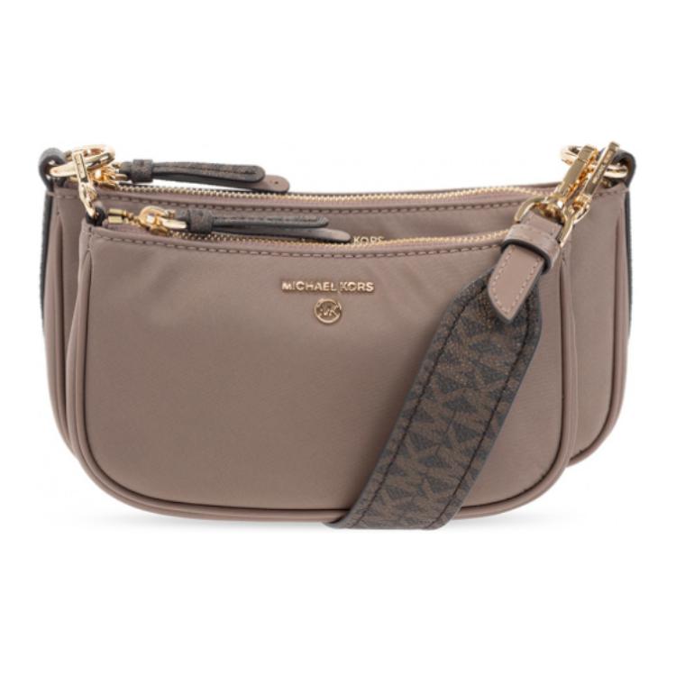 

New MICHAEL KORS Jet Set Nylon Crossbody Bag Regular Women s Light Umber 32F1GT9C6C-224 23.6*11.4*12.7CM