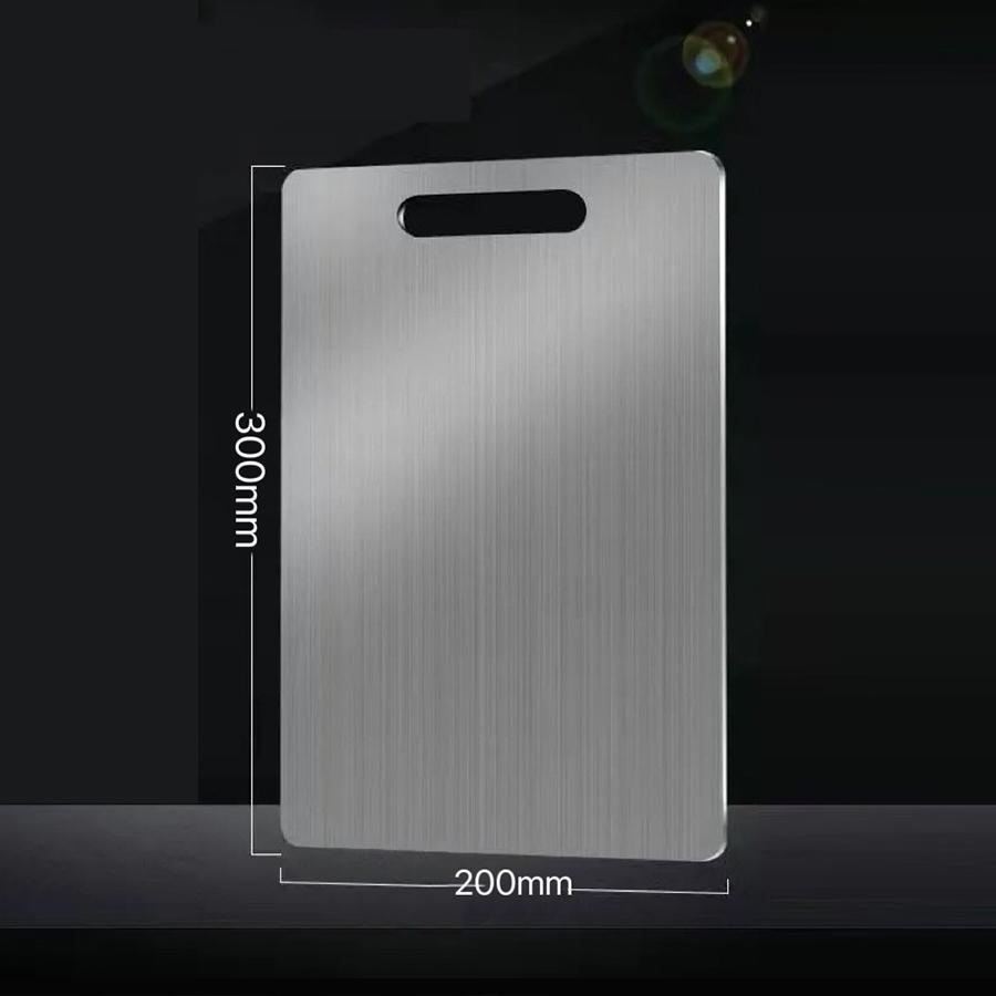 

Stainless Steel Cutting Board Chopping Kitchen Utensils Spice Racks for Kitchens Large Camping Boards Accessories Bread Cheese