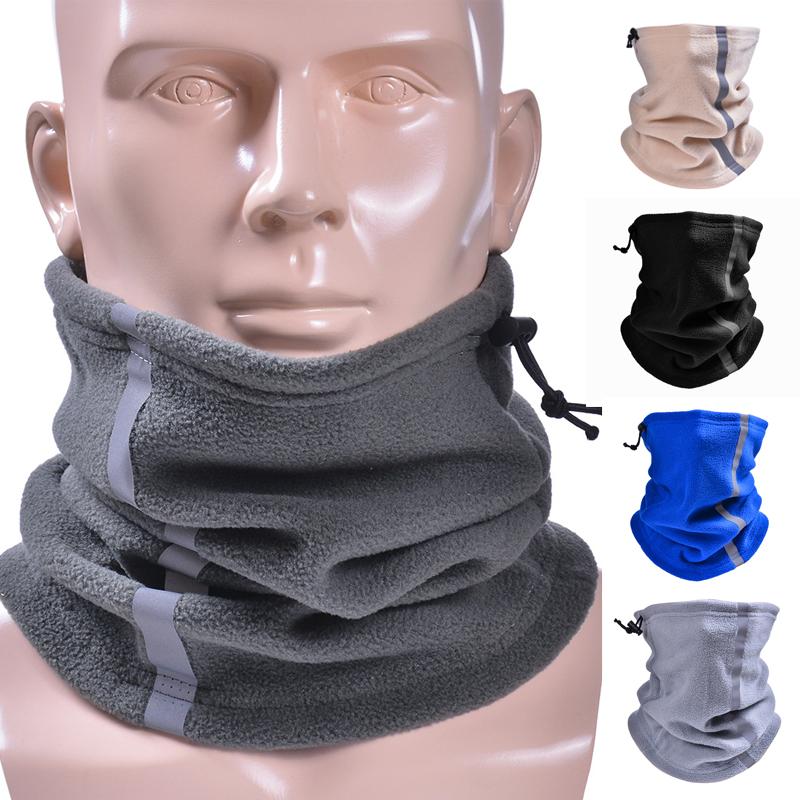 Winter Plus Samt zum Warmhalten und Kälteschutz Skischal Outdoor Nacht mit reflektierender Streifen Reitmaske