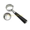 L8RE Bottomless 58mm Coffee Portafilter with Wooden Handle Espresso Machine Accessory
