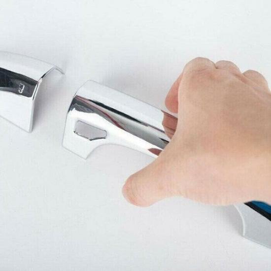 Chrome Door Handle Cover Trim Set Fit Ford Edge 2015-2024