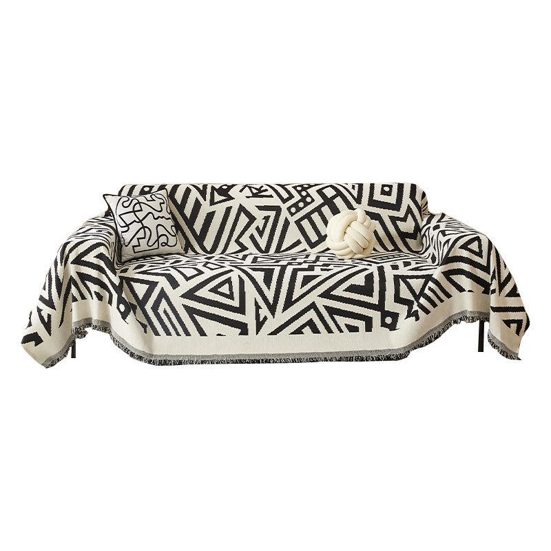 Foreign trade 2025 new bohemian full-cover sofa towel, universal chenille sofa cover sofa cushion for all seasons