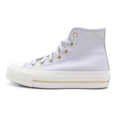 Chuck Taylor All Star Lift Plateforme Montantes Gris Clair Sneakers Femme Gris Clair A08237C