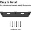 Space Saving Designs Wall Mounted Grinder Wall Storage Brackets with Sturdy Carbon Steel Materials Construction