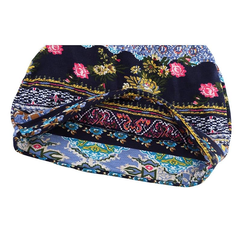 [Xiang Ru] Knit Hat Neck Warmer Headband Nightcap Knit Cap Care Hat Chemotherapy Treatment Turban Cap Summer Air Conditioning Protection Bandana Scarf