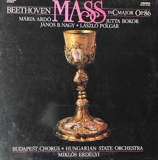 

LP Record LUDWIG VAN BEETHOVEN ARD MRIA Mass In C Major Op.86 SLPD12783 Hungaroton 1986 Hungary Classical Used
