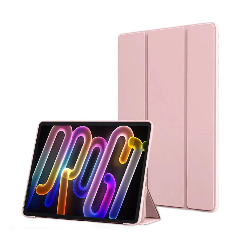 For New Auto Sleep/Wake 11.1" Tablet Flip Cover Tri-Folding Stand Soft Silicone Tablet Case for Lenovo Xiaoxin Pad Pro GT 2025