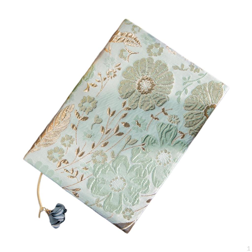 Buchumschlag Dekoration Weicher Stoff Eleganter Schutz Lehrbücher für Romane Hardcover Planer