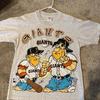 26 90s Reprint San Francisco Giants Baseball Flintstones T Shirt Vtg HN2149 Unisex T-Shirt