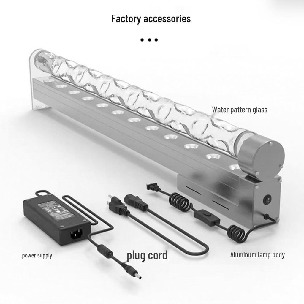3D Wasserwellen-LED-Licht mit Fernbedienung für Indoor-Ambiente - Smart Tuya-kompatibel für Gästezimmer, Bars und Nachtclubs.