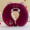 Customizable Cartoon Embroidery U-Shaped Memory Foam Neck Pillow for Travel & Home