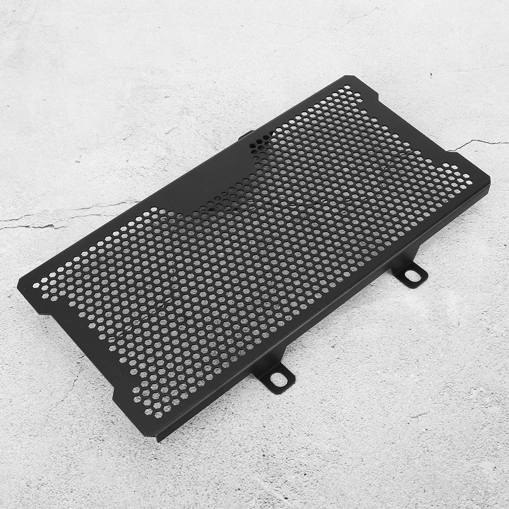 Black Aluminum Alloy Water Tank Radiator Grille Guard Cover Protector Fits for Kawasaki ER6N